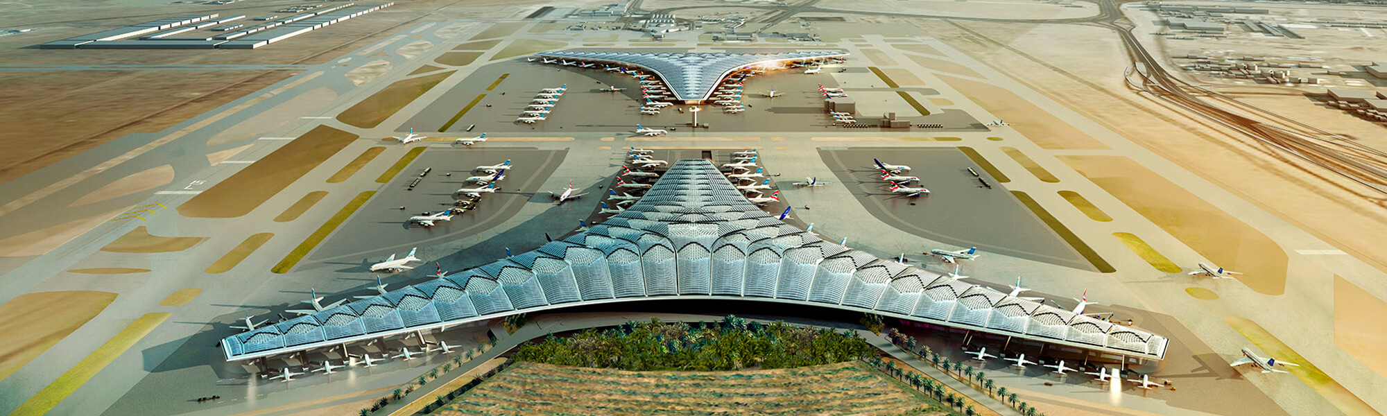 Kuwait International Airport Expansion: Terminal II Building | Dextra ...