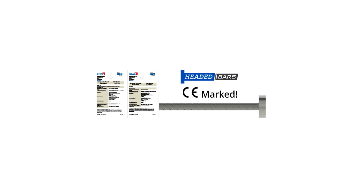 Bartec, Fortec, Rolltec Headed Bars Achieve CE Marking